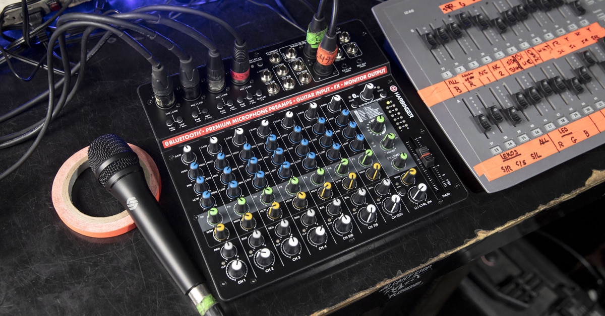 How to Choose an Audio Mixer for Live Sound, Recording and More