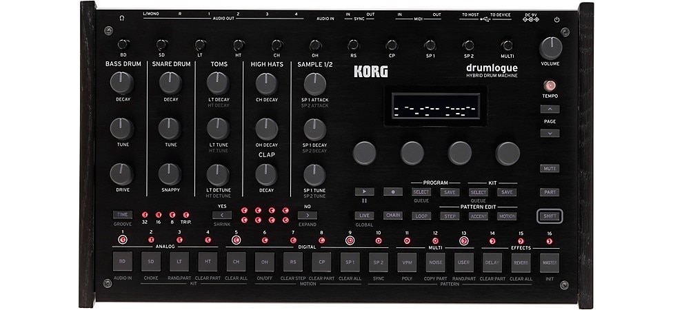 Korg Drumlogue Hybrid Drum Machine