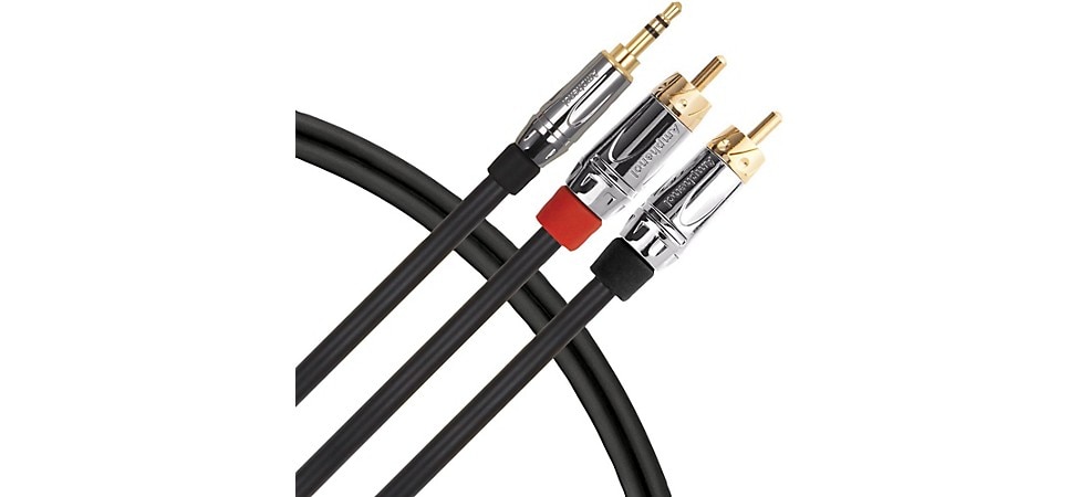 Livewire Elite Interconnect Y-Cable 3.5 mm TRS Male to RCA Male