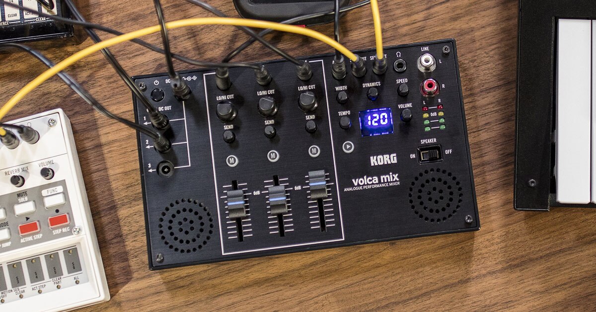 Korg Announces New Volca Mix Analog Mixer - The Hub