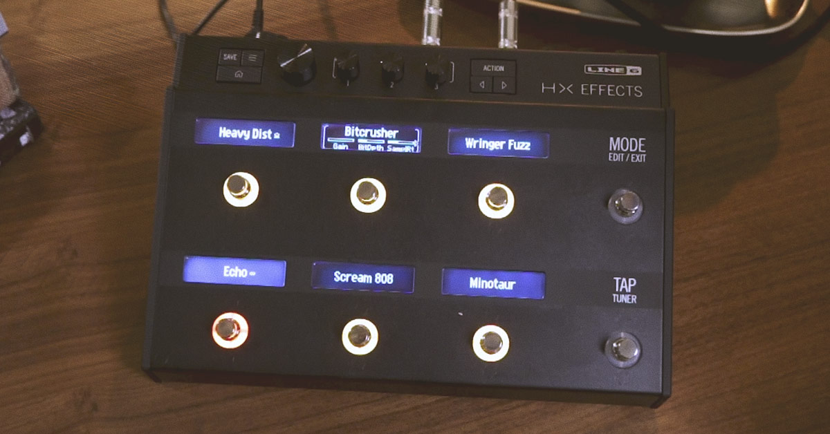 Line 6 HX Effects Announced at Winter NAMM 2018