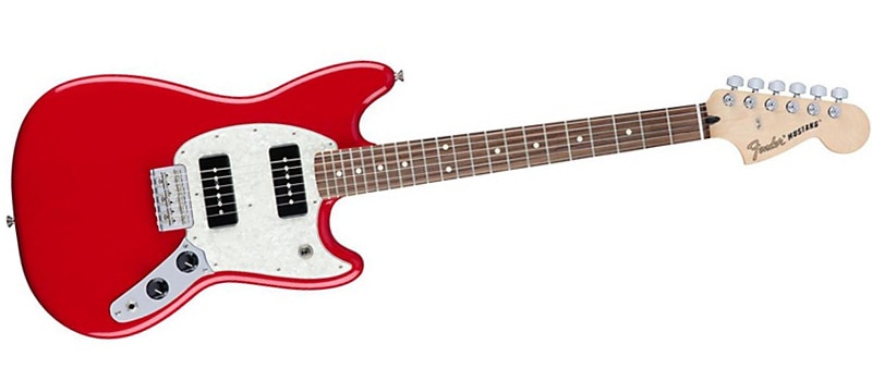 Fender Mustang P90 Electric Guitar Red Torino