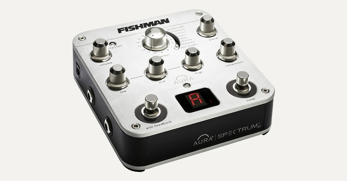 Hands-On Review: Fishman Aura Spectrum DI and Guitar Preamp