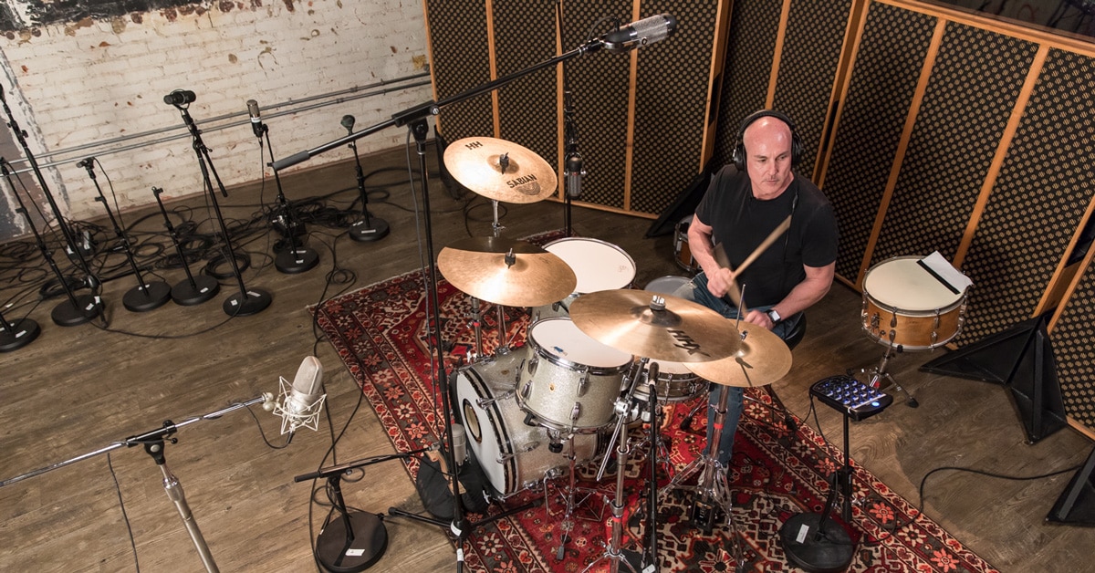 Using the Glyn Johns Method for Recording Drums