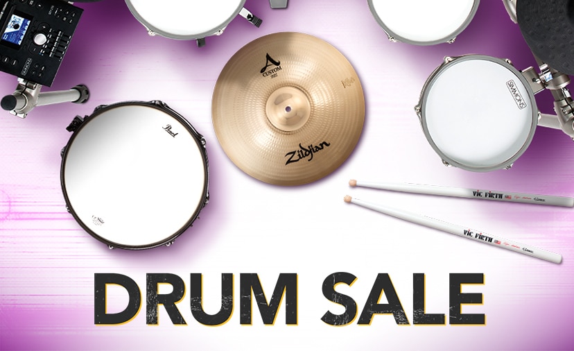 Drum Sale. Save up to 30% on acoustic sets, e-kits and accessories, plus explore special financing. Thru Sept. 24. Shop Now