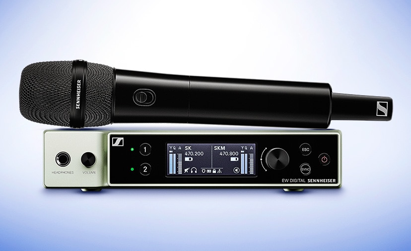 Sennheiser EW-DX Wireless. A digital UHF system with a simplified, scalable workflow. Shop Now