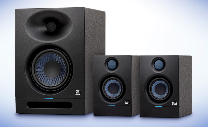 New PreSonus Eris. Compact nearfield monitors with a smooth and detailed response. Shop Now