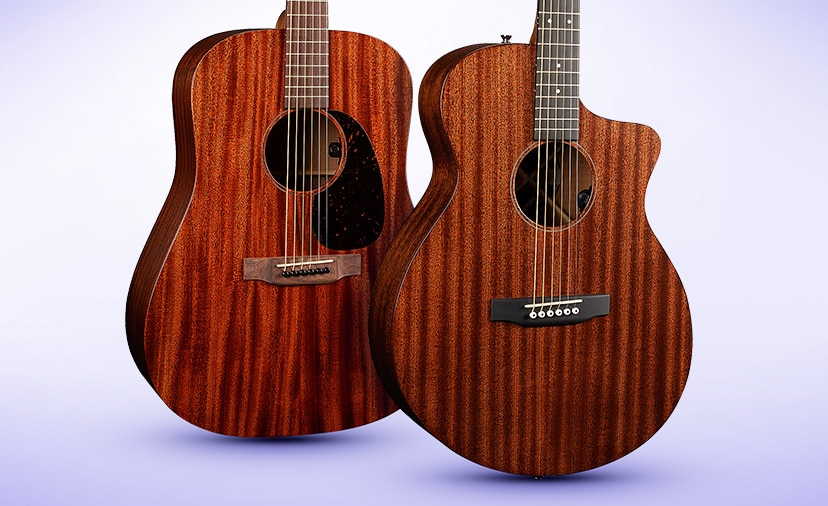 New Martin D15E & SC10E. Stunning acoustic-electrics featuring deluxe tonewoods. Shop Now