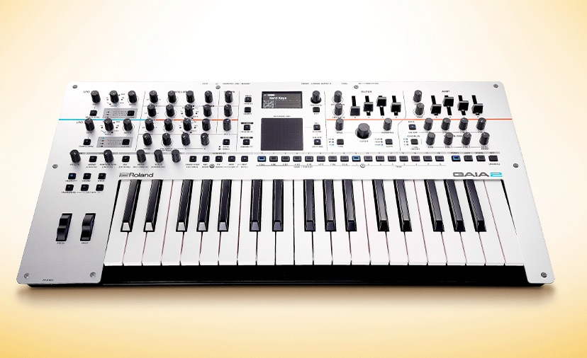 New Roland GAIA 2. Fully equipped synth powerhouse with built-in effects & intuitive operation. Shop Now