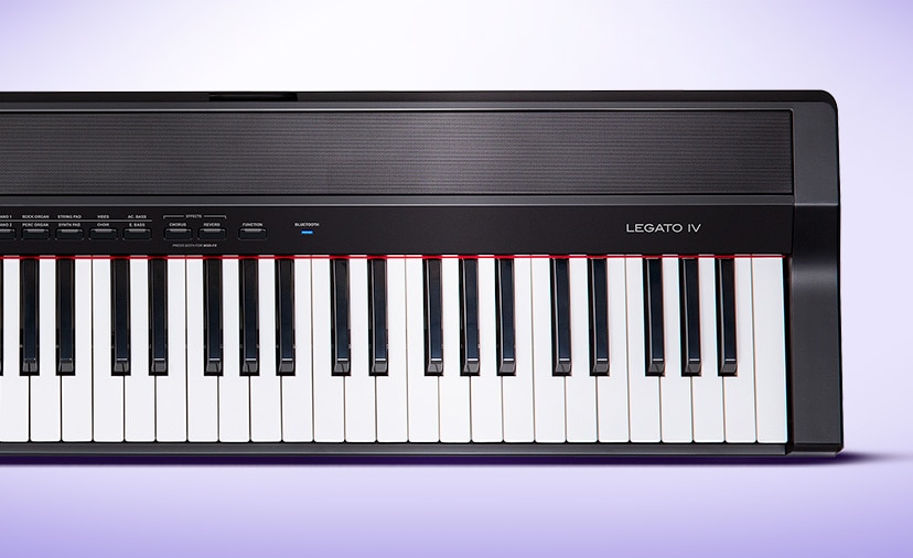 New Williams Legato IV. 88-key digital piano with built-in speakers, Bluetooth audio and MIDI. Shop now