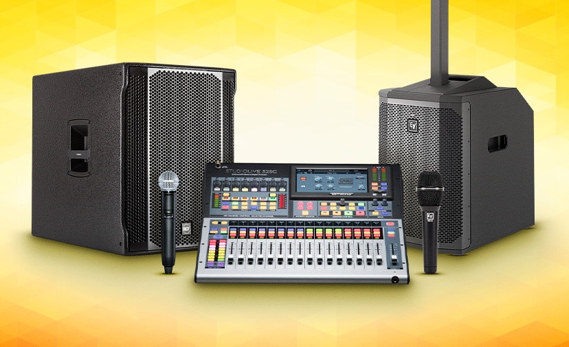 Live Sound Sweepstakes. We're giving away over $15K in gear from RCF, PreSonus, Electro-Voice and more. Thru May 29. Enter Now