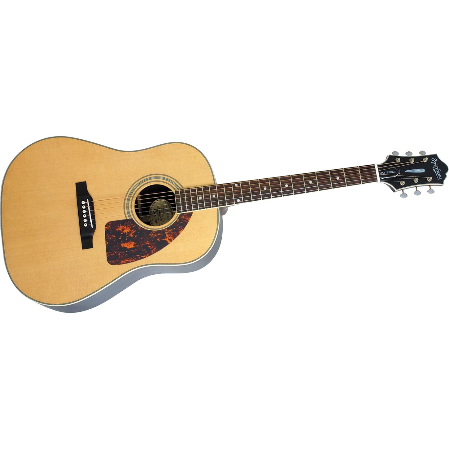 Broken Epiphone Masterbuilt AJ 500RE Acoustic Guitar w Esonic 2 Preamp as Is
