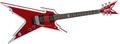Dean Razorback Red and White Electric Guitar