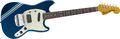 Fender Kurt Cobain Signature Mustang Electric Guitar Lake Placid Blue w/Stripe