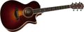 Taylor 712ce Rosewood/Spruce Grand Concert Acoustic-Electric Guitar Vintage Sunburst