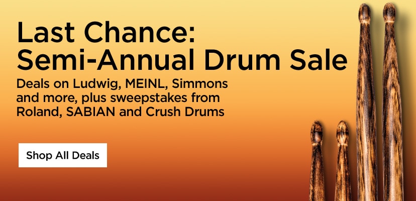 Semi-annual drum sale, week 4