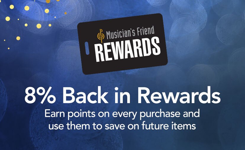 8% back in rewards, earn points on every purchase and use them to save on future items