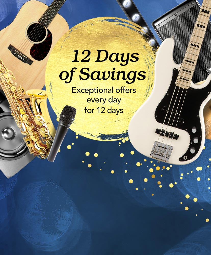 12 Days of Savings, Exceptional offers every day for 12 days.