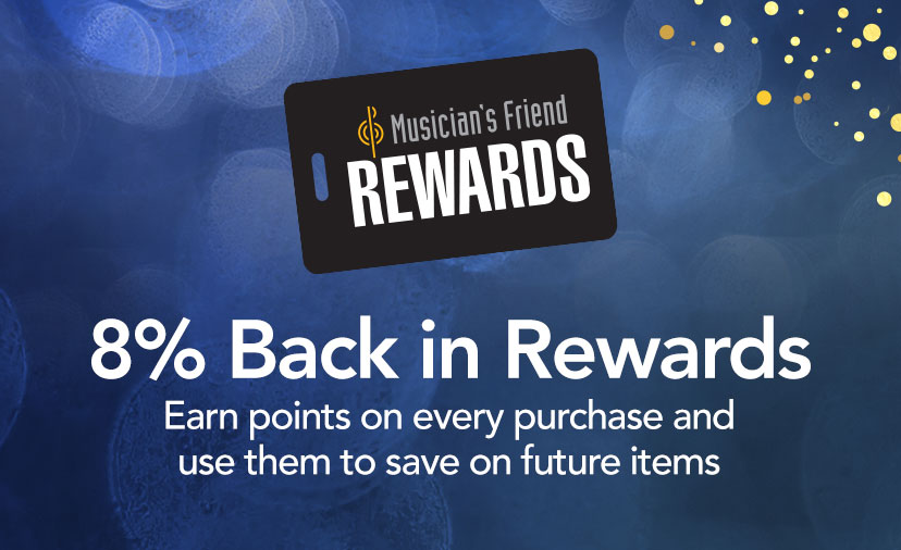 8% back in rewards, earn points on every purchase and use them to save on future items