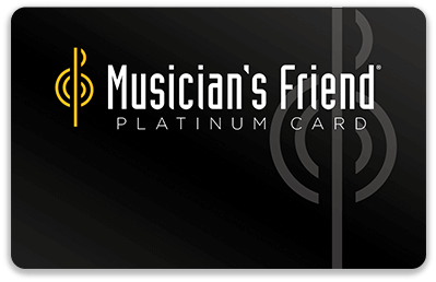 Musician's Friend Platinum Credit Card Logo