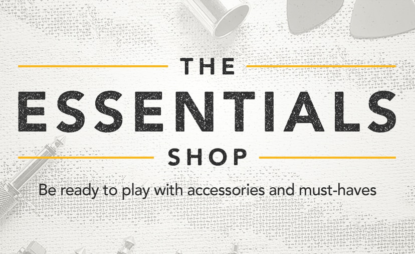 The essentials shop. Make sure you're ready to play with accessories and must-haves