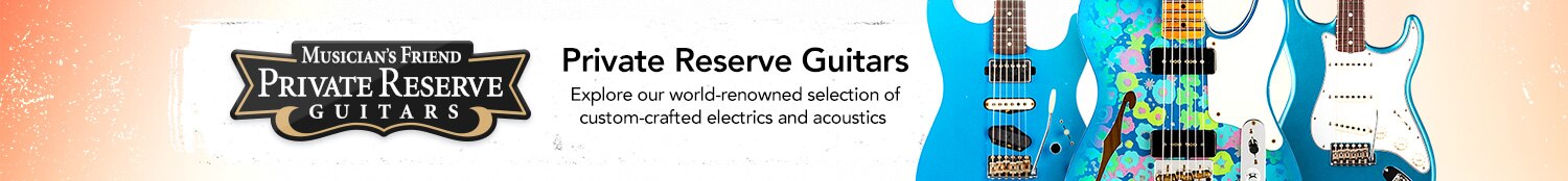Private Reserve Guitars. Explore our world-renowned selection of custom-crafted electrics and acoustics.