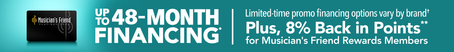 Up to 48-Month Special Financing* on qualifying brands* plus 8% back in points for rewards members*. Limited Time.