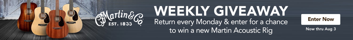 Musician's Friend Acoustic Guitar Fest Giveaway