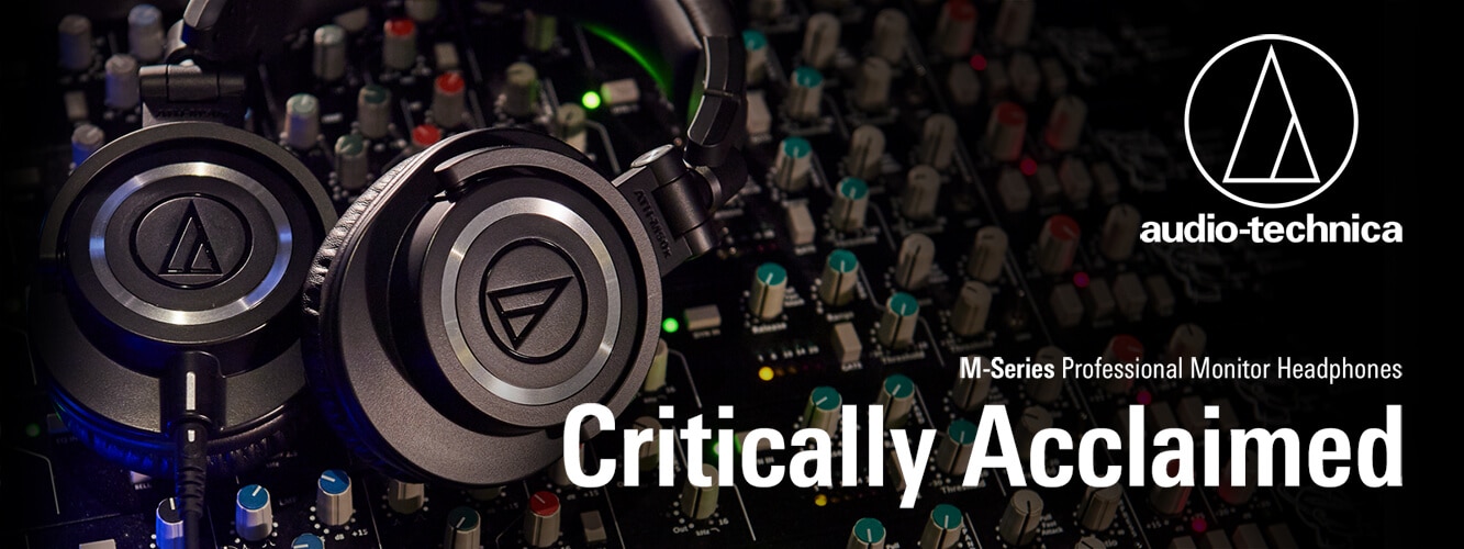 Critcally Acclaimed M-Series Professional Monitor Headphones