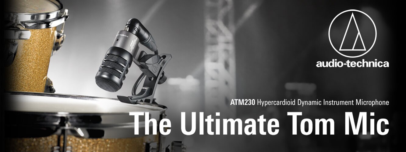 The Ultimate Tom Mic ATM230 Hypedcardioid Dynamic Instrument