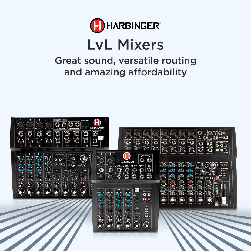 harbinger m120 mixer