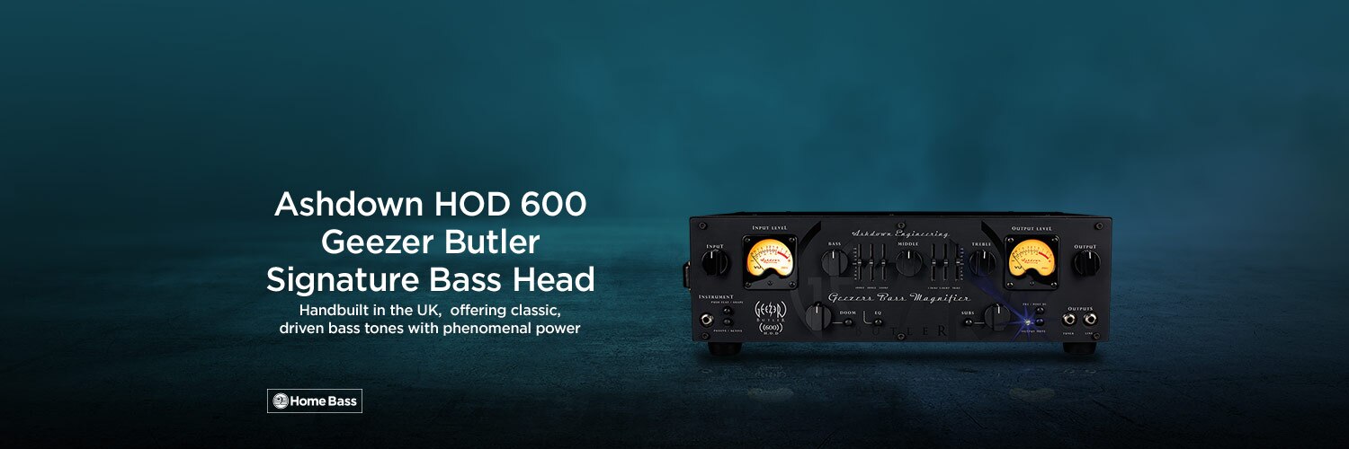 Ashdown HOD 600 Geezer Butler Signature Bass Head