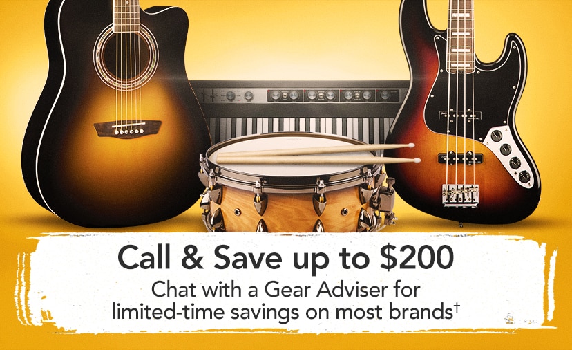 Call & Save up to $200. Chat with a Gear Adviser for limited-time savings on most brands†