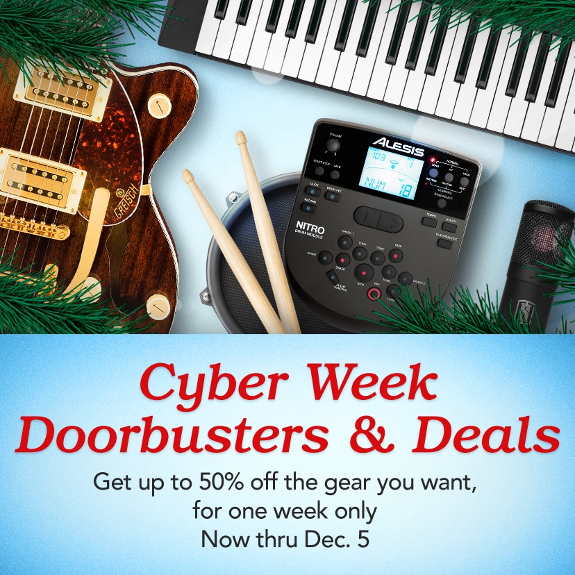 Cyber Week Doorbusters and Deals. Get up to 50% off the gear you want, for one week only. Now thru Dec. 5. Shop now