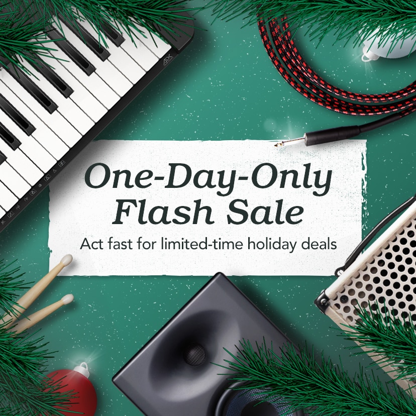 One-Day-Only Flash Sale. Act fast for limited-time holiday deals. Shop Now