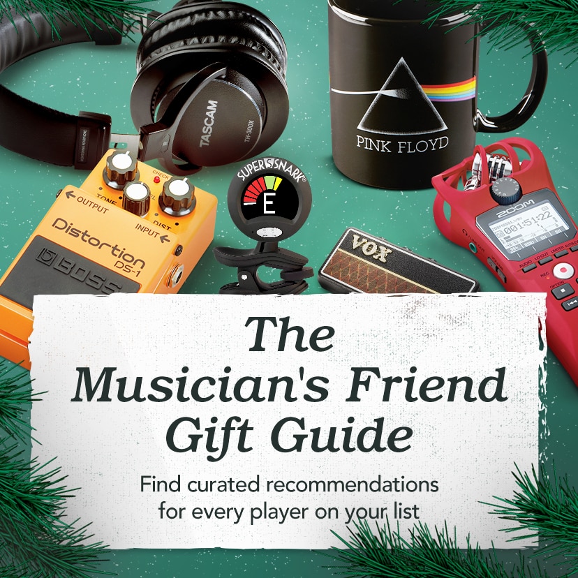 The Musician's Friend Gift Guide. Find curated recommendations for every player on your list. Shop Now