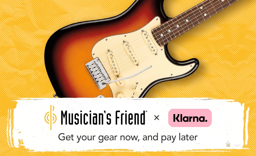 Musician's Friend x Klarna. Get your gear now, and pay later. Get Details