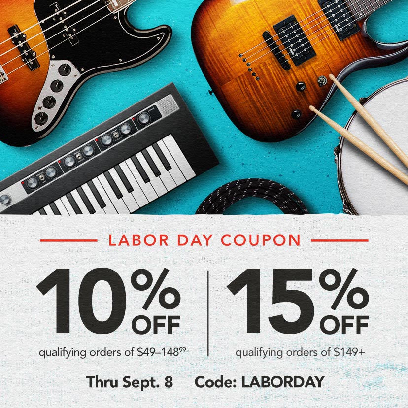 Labor Day Coupon. 10% off qualifying orders of $49–148.99. 15% off qualifying orders of $149+. Code: LABORDAY. Shop Now. Thru Sept. 8