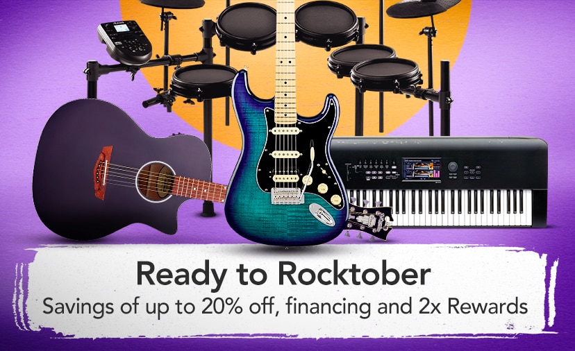 Ready to Rocktober with savings of up to 20% off, special financing and 16% back in Rewards and more. Shop now