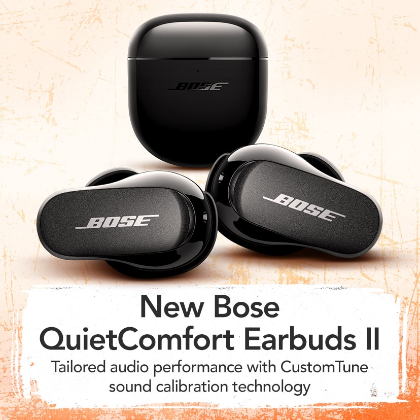 New Bose QuietComfort Earbuds II. Tailored audio performance with CustomTune sound calibration technology. Shop Now