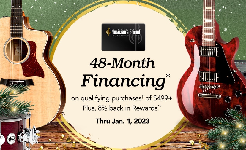 48-Month Financing* on qualifying purchases† of $499+ Plus 8% back in Rewards** Thru Jan 1, 2023