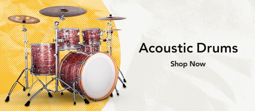 Acoustic Drums. Shop Now