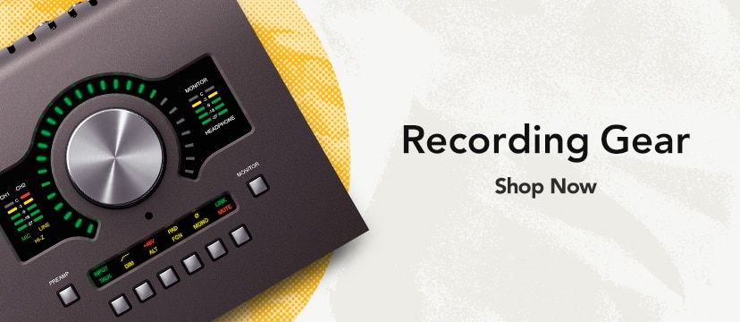 Recording Gear. Shop Now