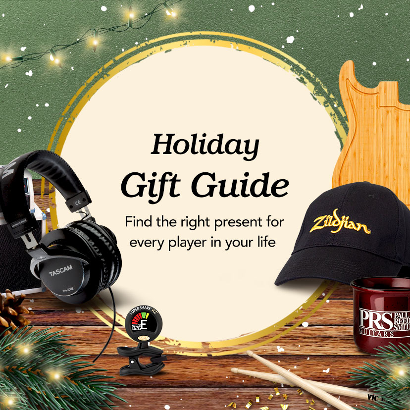 Musician's Friend Gift Guide. Find the right present for every player in your life. Shop Now