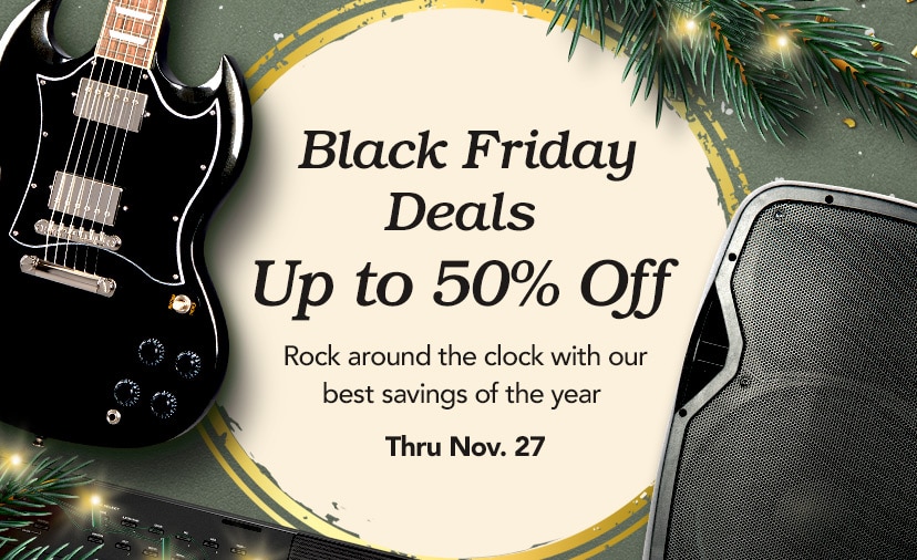 Up to 50% Off. Black Friday Deals. Rock around the clock with our best savings of the year. Thru Nov. 27. Shop Now