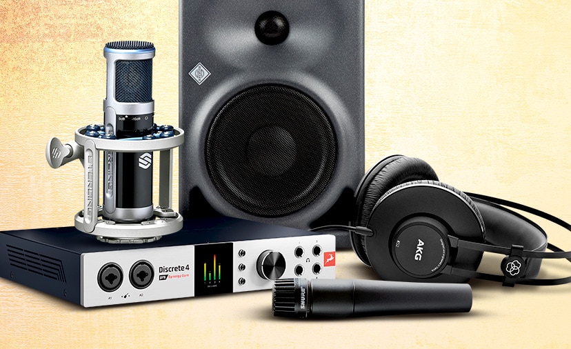 Plug In to Our Recording Event. Build out your studio with limited-time offers. Shop Now