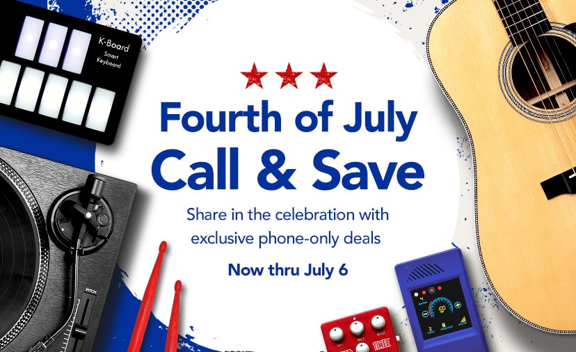 Fourth of July Call & Save. Share in the celebration with exclusive phone-only deals thru July 6. Get Details or call 877-560-3807