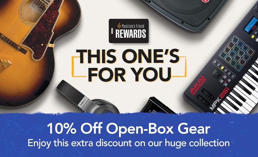 This One's for You. 10% off open-box gear. Enjoy this extra discount on our huge collection