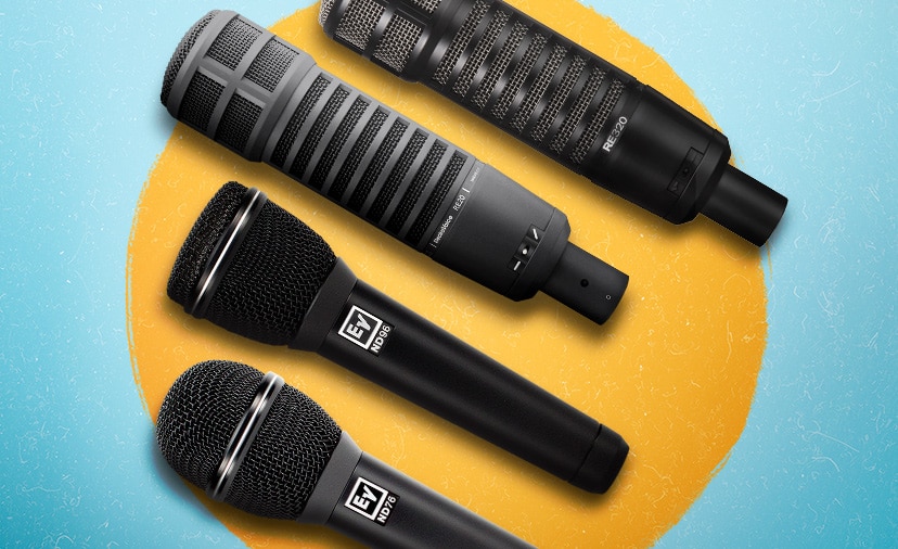 Electro-Voice RE & ND Dynamic Mics. Punch up your sound in the studio or on stage with legendary EV quality. Shop Now.