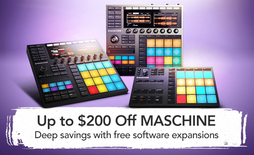 Up to $200 off MASCHINE. Save big on select Native Instruments hardware with free software expansions. Shop Now